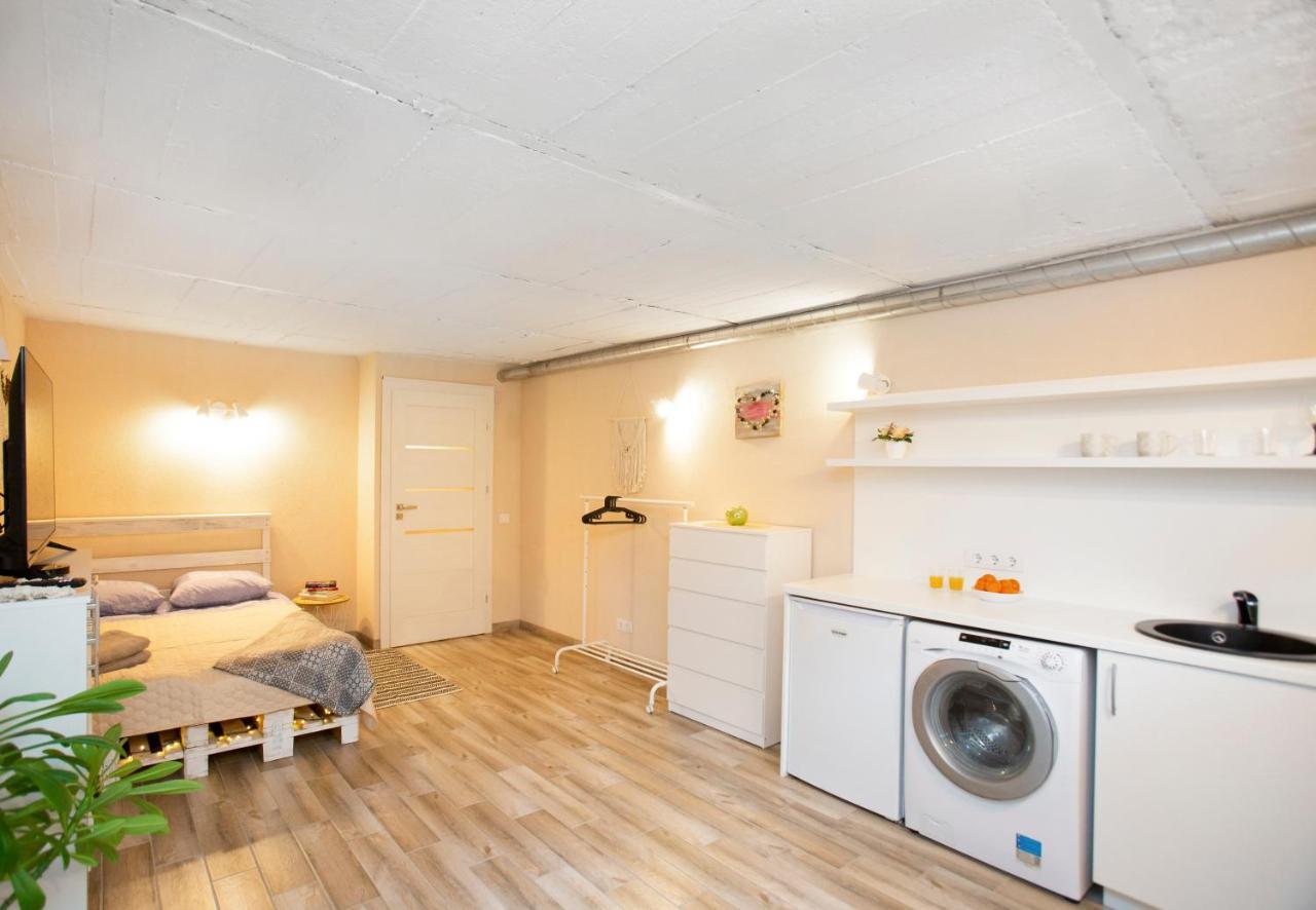 קובנה Apartment In Garage With Free Parking מראה חיצוני תמונה